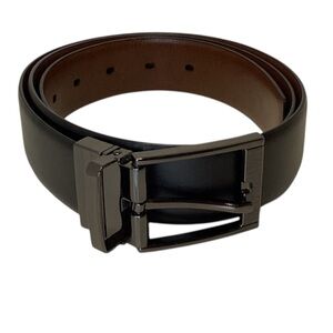 🥾 Perry Ellis Men's Reversible Leather Belt, Size 40/100